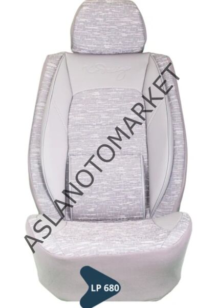 SİLİKONLU JAKAR KOLTUK KILIFI TİCARİ SERİSİ GRİ KILÇILLI LP680