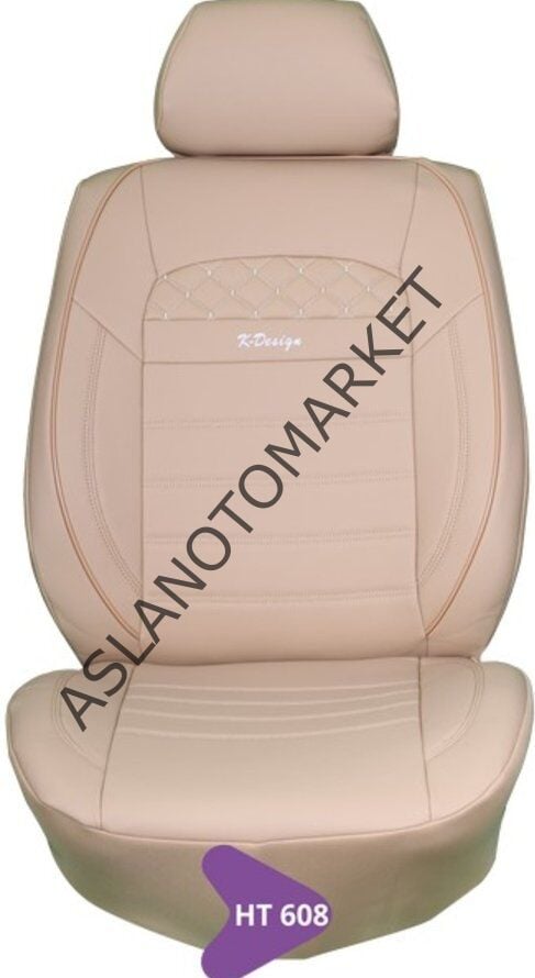 KAREN DERİ KOLTUK KILIFI SERİSİ BEJ HT608
