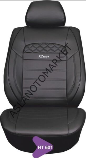 KAREN DERİ KOLTUK KILIFI SERİSİ SİYAH HT601