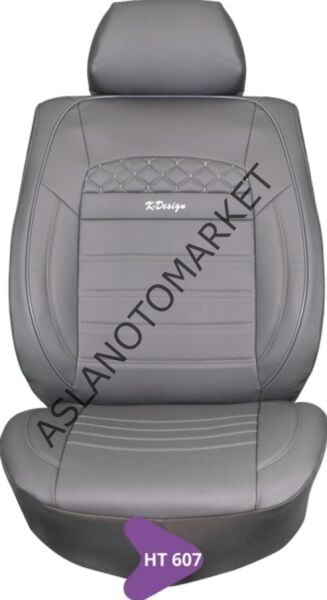 KAREN DERİ KOLTUK KILIFI SERİSİ GRİ HT607