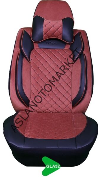 GALA MODEL TAYTÜYÜ PAPYONLU KOLTUK KILIFI KİREMİT GLA32