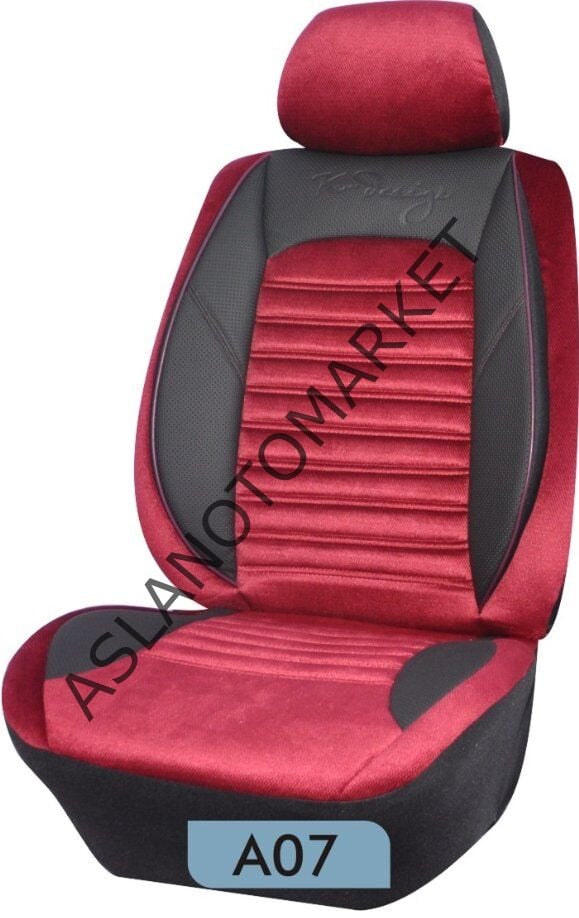 İNCİ ELİT KOLTUK KILIFI SERİSİ SİYAH-BORDO A07