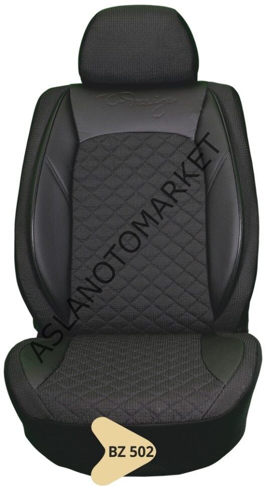 ELİT JAKAR YASTIKLI KOLTUK KILIFI SERİSİ SİYAH BZ502