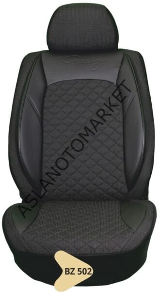 ELİT JAKAR YASTIKLI KOLTUK KILIFI SERİSİ SİYAH BZ502