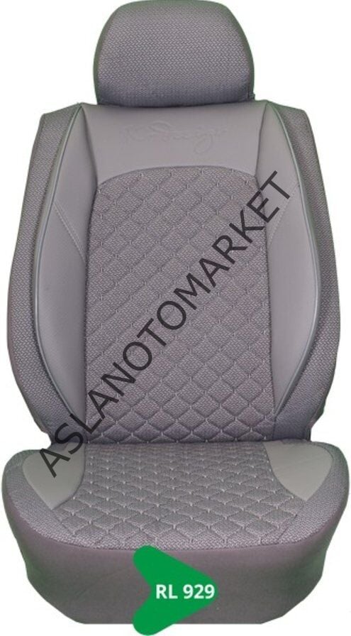 ELİT JAKAR YASTIKLI KOLTUK KILIFI TİCARİ SERİSİ GRİ RL929