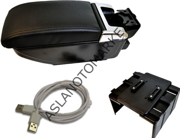 4 USBLİ IŞIKLI AYARLI KOLÇAK SİYAH