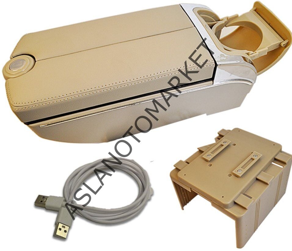 MERCEDES TİP 7 USB IŞIKLI BEJ KOLÇAK