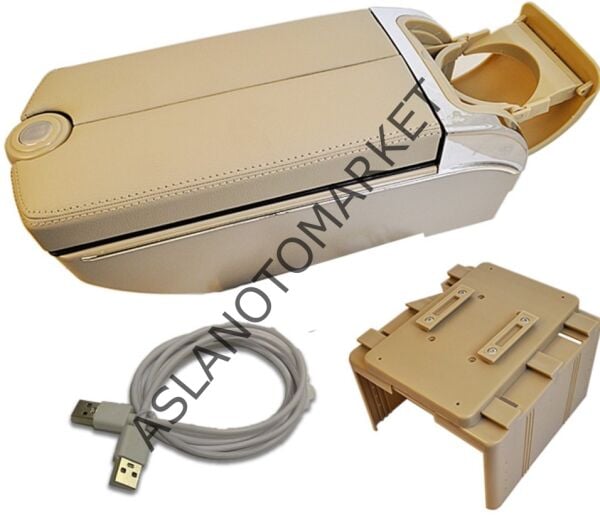 MERCEDES TİP 7 USB IŞIKLI BEJ KOLÇAK