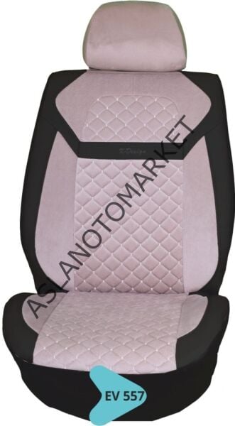 BAŞAK NAKIŞLI TAYTÜYÜ KOLTUK KILIFI SERİSİ KIRMIZI EV557