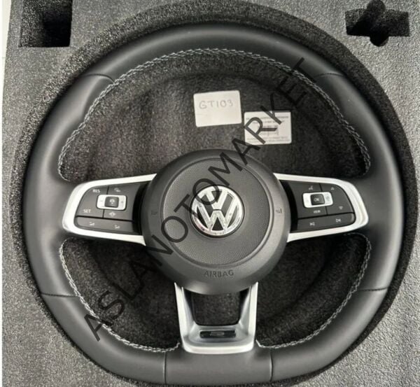 VOLKSWAGEN GOLF 7,5 PASSAT B8 8,5 UYUMLU DERİ DİREKSİYON AİRBAG