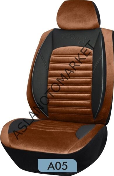 İNCİ ELİT KOLTUK KILIFI SERİSİ TABA SİYAH A05