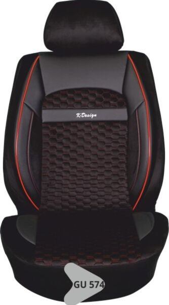 VOLEUR KOLTUK KILIFI SERİSİ SİYAH-KIRMIZI GU574