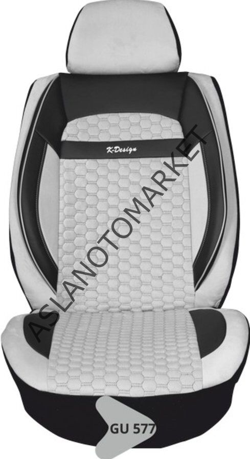 VOLEUR KOLTUK KILIFI SERİSİ GRİ-SİYAH GU577