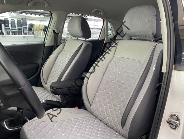 ELİT JAKAR YASTIKLI KOLTUK KILIFI SERİSİ AÇIK GRİ BZ514