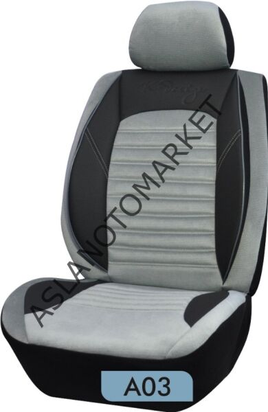 İNCİ ELİT TİCARİ KOLTUK KILIFI SERİSİ GRİ-SİYAH A03