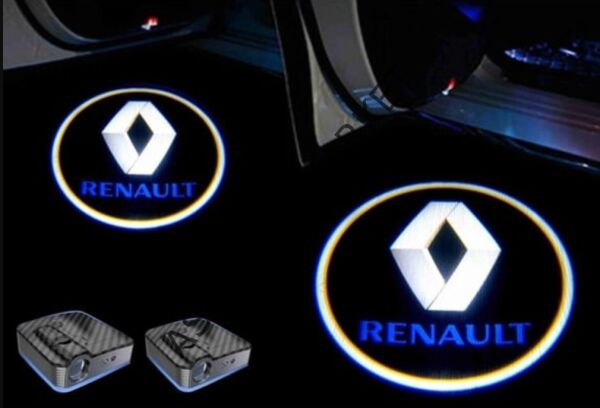 RENAULT KAPI ALTI IŞIKLI LOGO