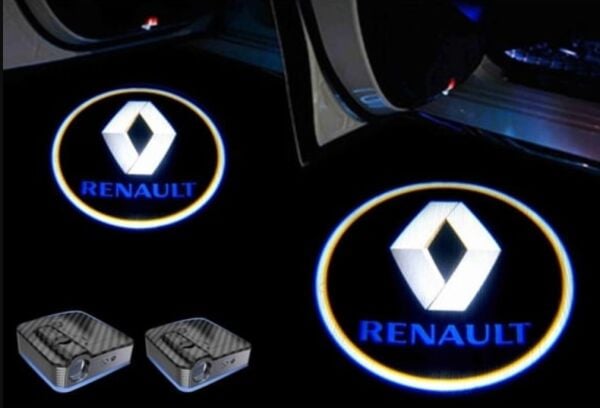 RENAULT KAPI ALTI IŞIKLI LOGO