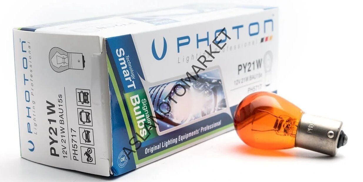 PHOTON TEK DUY PY21W 21W 93 AMBER ŞAŞI TIRNAK PH5717
