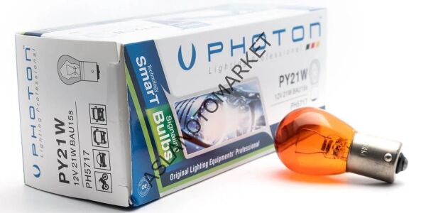 PHOTON TEK DUY PY21W 21W 93 AMBER ŞAŞI TIRNAK PH5717