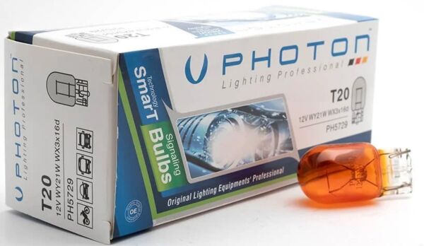 PHOTON T20 WY21W 12V AMBER PH5729 TURUNCU TEK DUY