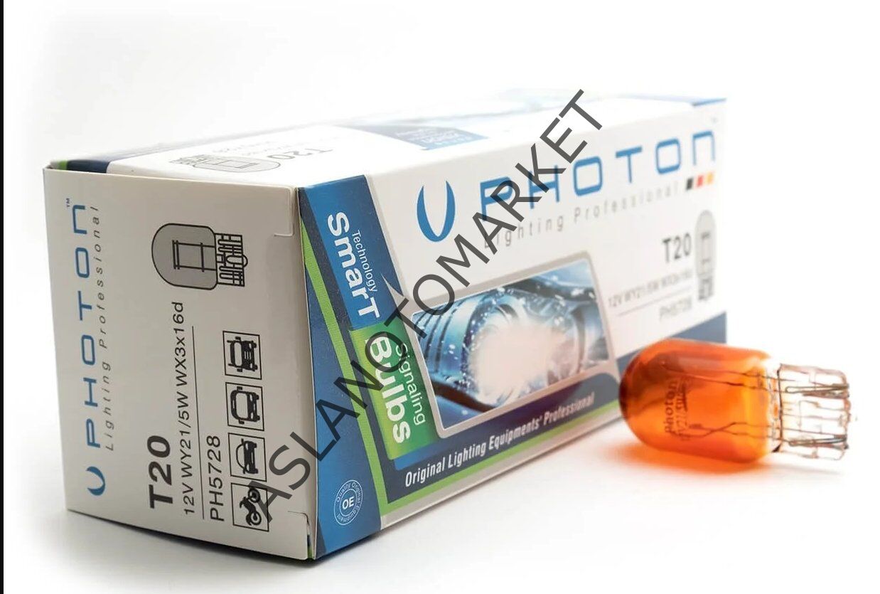 PHOTON T20 WY21/5W 12V AMBER PH5728 ÇİFT DUY