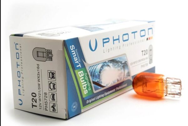 PHOTON T20 WY21/5W 12V AMBER PH5728 ÇİFT DUY