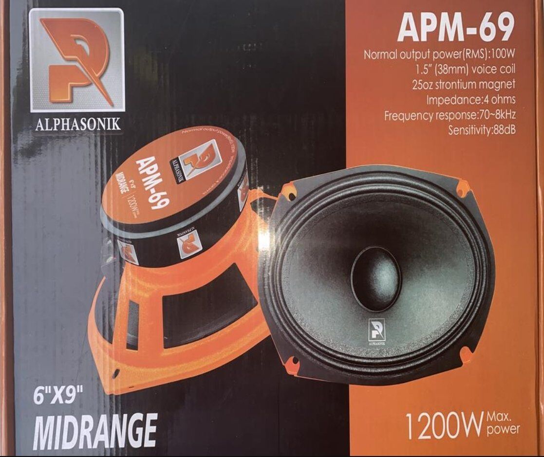 ALPHASONİK OVAL APM69 MİDRENGE