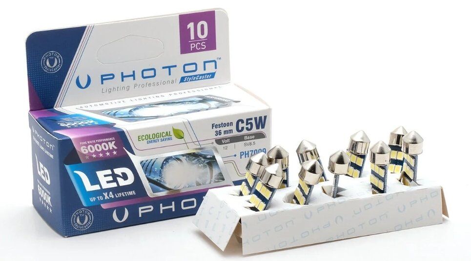 PHOTON C5W 12V 36mm SOFİT LED PH7009
