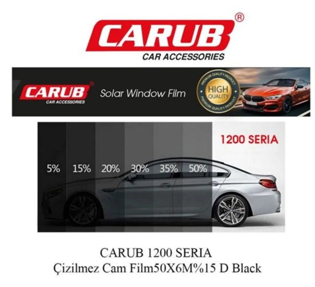 CARUB 1800 SERİA ÇİZİLMEZ 50X6 CAM FİLMİ