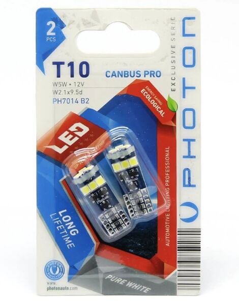 PHOTON T10 5W5 12V CANBUS PRO PH7014