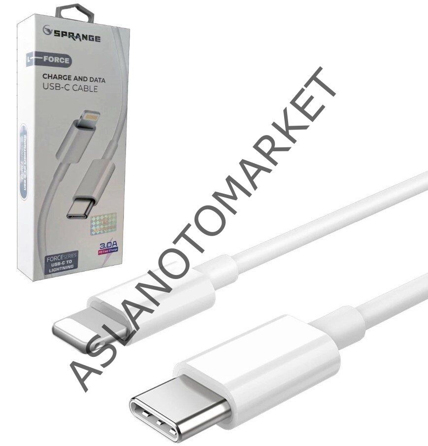 SPRANGE L-FORCE İPHONE ŞARJ KABLOSU