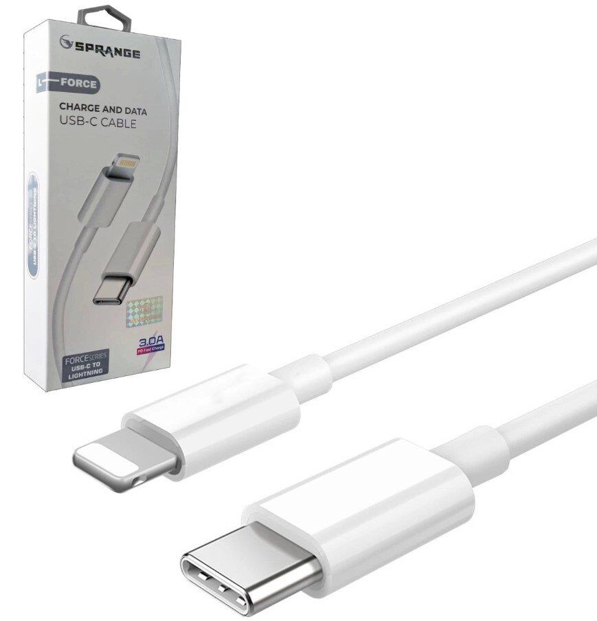 SPRANGE L-FORCE İPHONE ŞARJ KABLOSU
