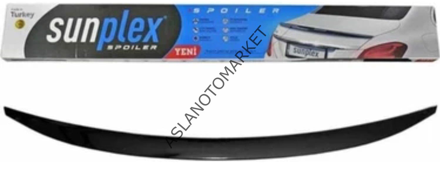 MERCEDES C W205 2014-2020 PİANO BLACK SPOİLER SPO2015101