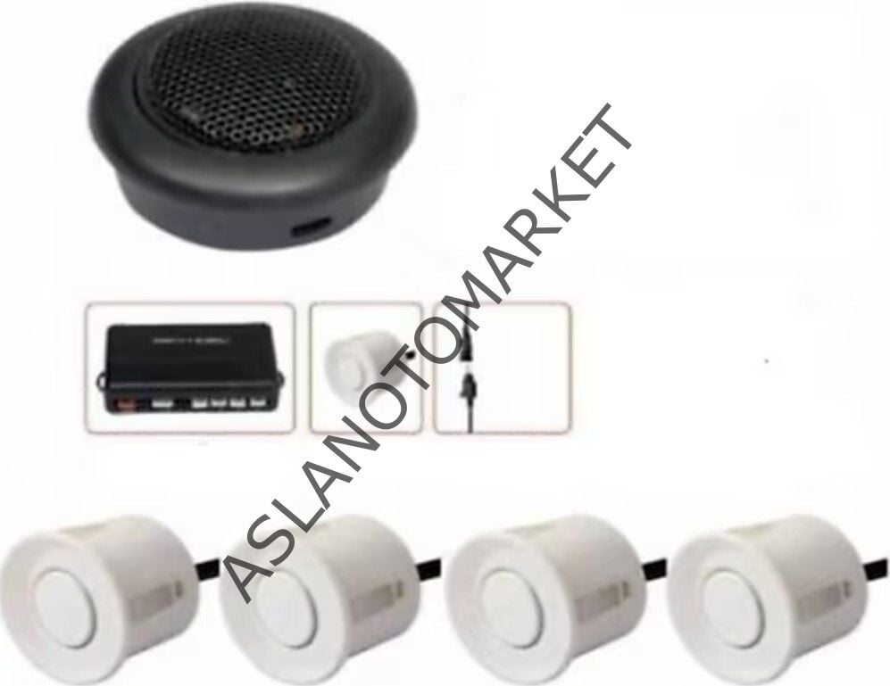 SENTİNEL SESLİ PARK SENSÖRÜ BEYAZ