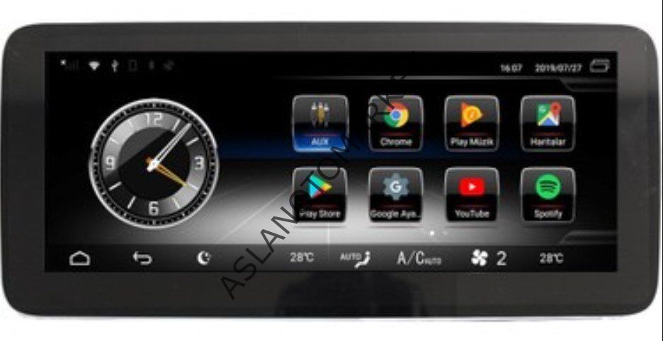 MERCEDES C CLASS W204 C180 C200 C220 C250 MODEL UYUMLU 4-64 MULTİMEDİA 2011-2013