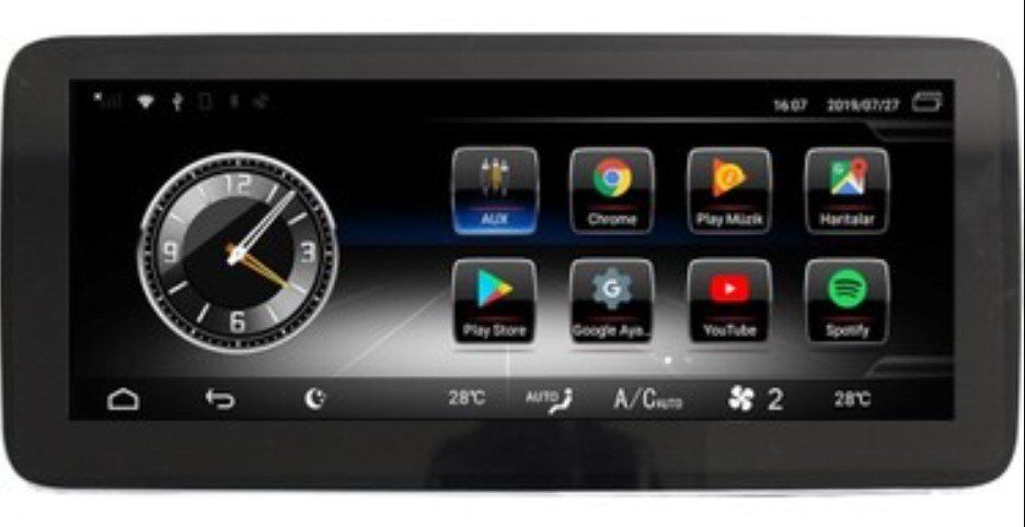 MERCEDES C CLASS W204 C180 C200 C220 C250 MODEL UYUMLU 4-64 MULTİMEDİA 2011-2013