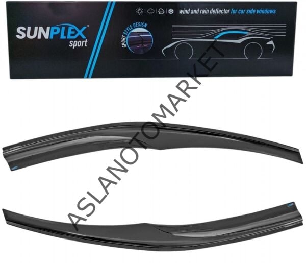 RENAULT MASTER OPEL MOVANO 2010-2024 MUGEN CAM RÜZGARLIĞI 2PARÇA SPS40