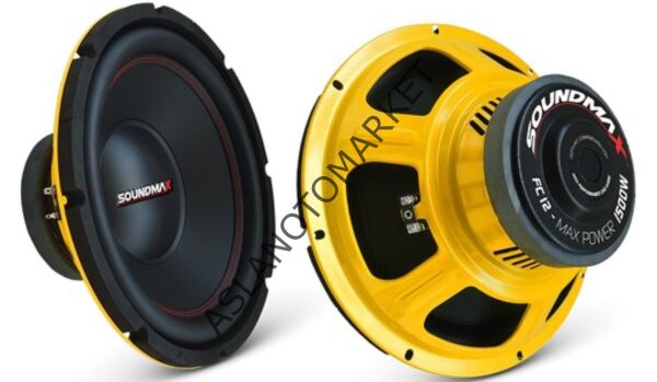 SOUNDMAX SX-FC12 30 CM BASS KABİN İLE BİRLİKTE