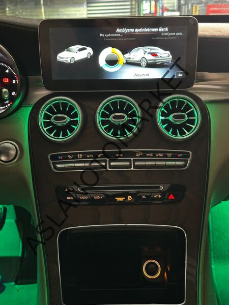 MERCEDES W205 BURMESTER AMBİYANS SETİ