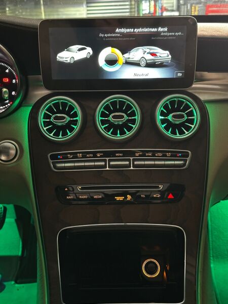 MERCEDES W205 BURMESTER AMBİYANS SETİ