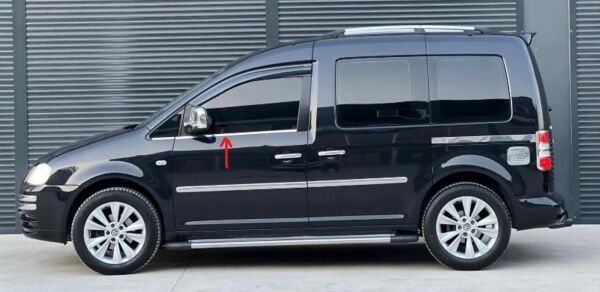 VOLKSWAGEN CADDY 2003-2010 YAN ÖN CAM ÇITASI CT000
