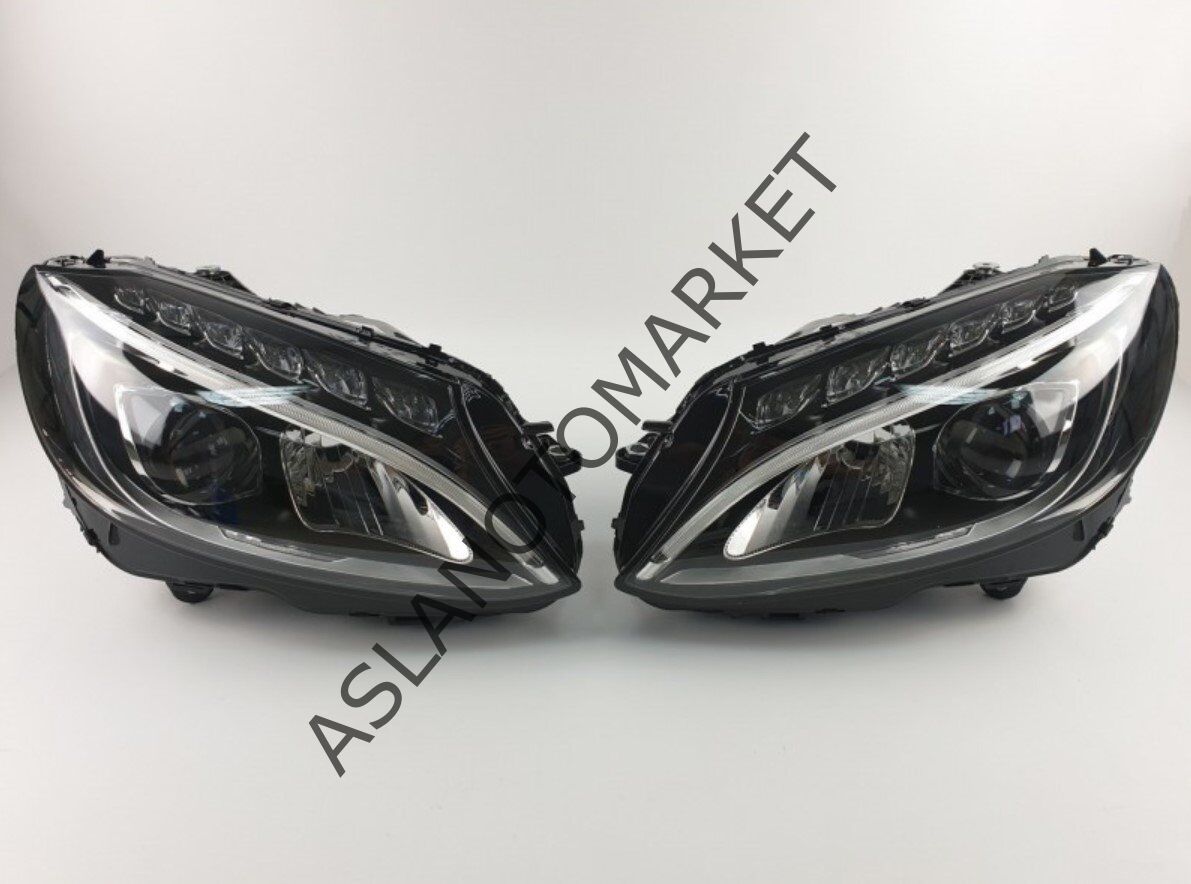 MERCEDES W205 SAĞ SOL FAR TAKIMI