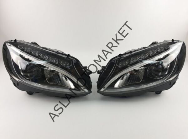 MERCEDES W205 SAĞ SOL FAR TAKIMI