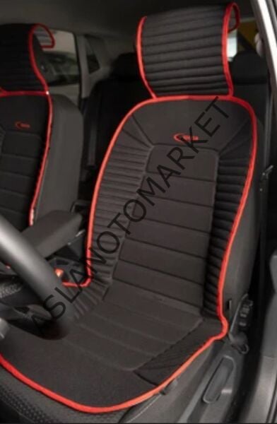 BUMERANG SİYAH-KIRMIZI 2Lİ MİNDER