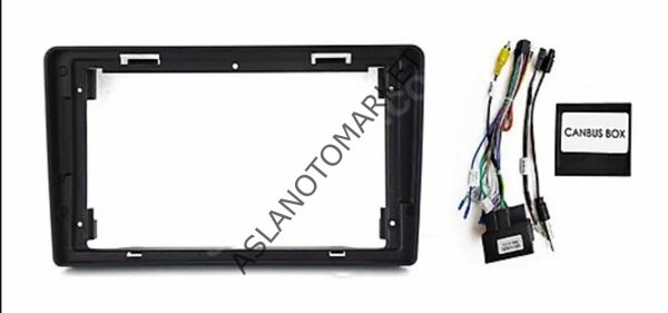 CİTROEN BERLİNGO PEUGEOT PARTNER TEPEE 2015-2018 9 İNÇ MULTİMEDİA ÇERÇEVESİ