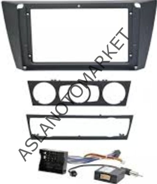 BMW E90 BMW E92 BMW E93 2005-2012 9 İNÇ MULTİMEDİA ÇERÇEVESİ