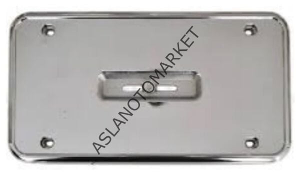 DEMİR KARE KROM PLAKALIK