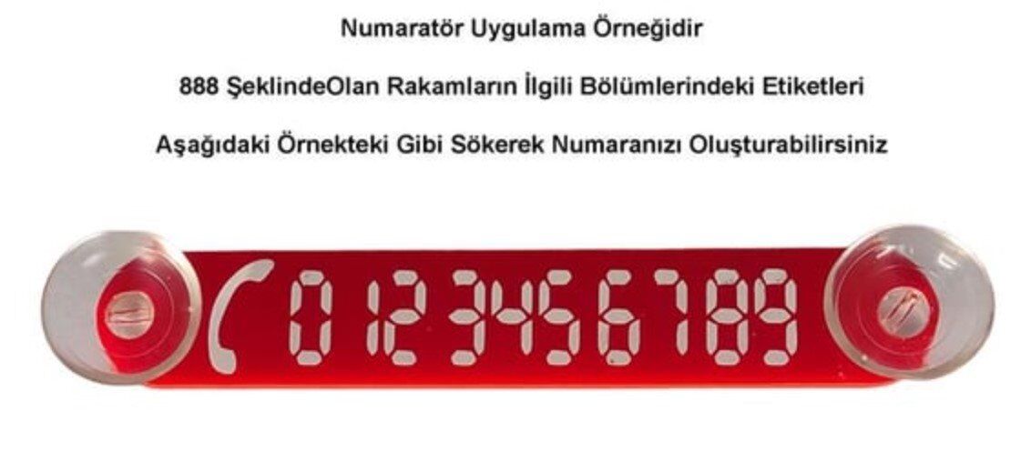 VAKUMLU NUMARATÖR