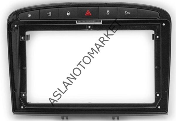 PEUGEOT 308 PEUGEOT 408 2007-2013 9 İNÇ MULTİMEDİA ÇERÇEVESİ
