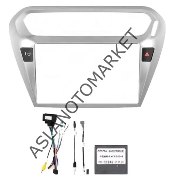 PEUGEOT 301 2014- GRİ 9 İNÇ MULTİMEDİA ÇERÇEVESİ